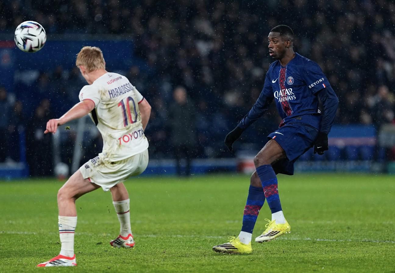 登贝莱谈第二球：我本想直接打门，看门将站位偏前就选了挑射